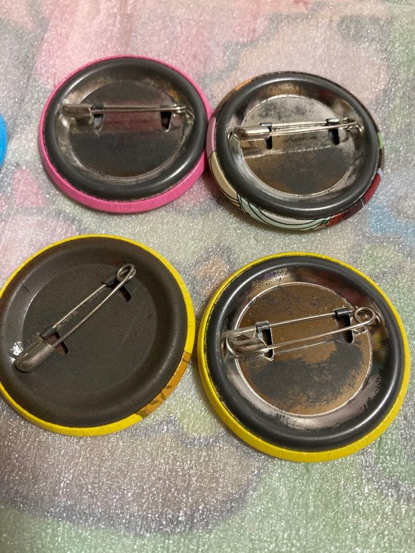 星のカービィ　アニメ　当時物　缶バッジ　6種類セット　まとめ売り