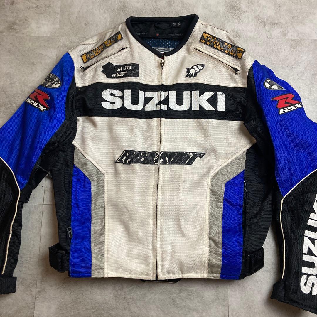 ★ SUZUKI　スズキ　ライダースジャケット　Lサイズ