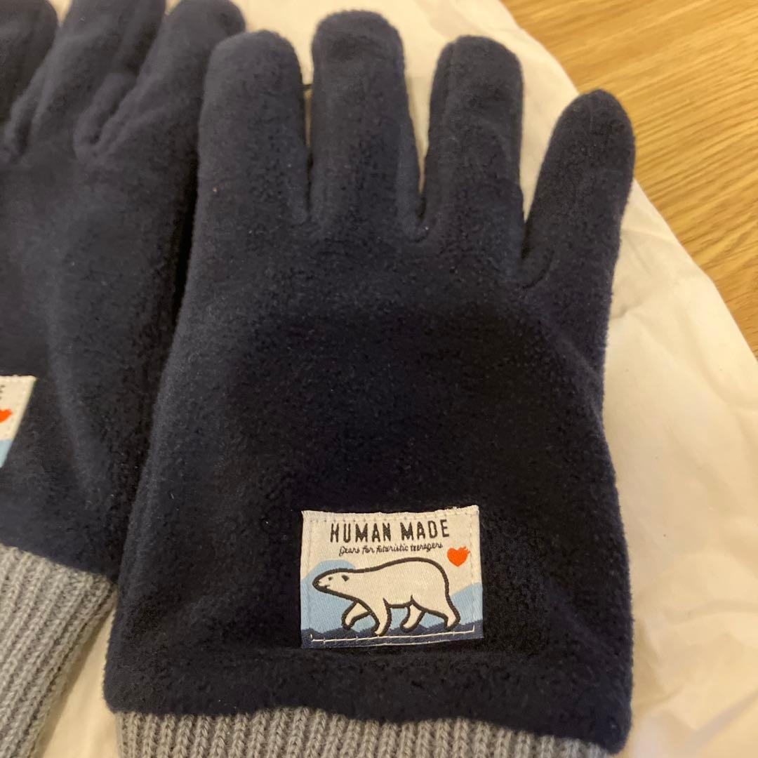 HUMAN MADE 24aw FLEECE GLOVE 手袋