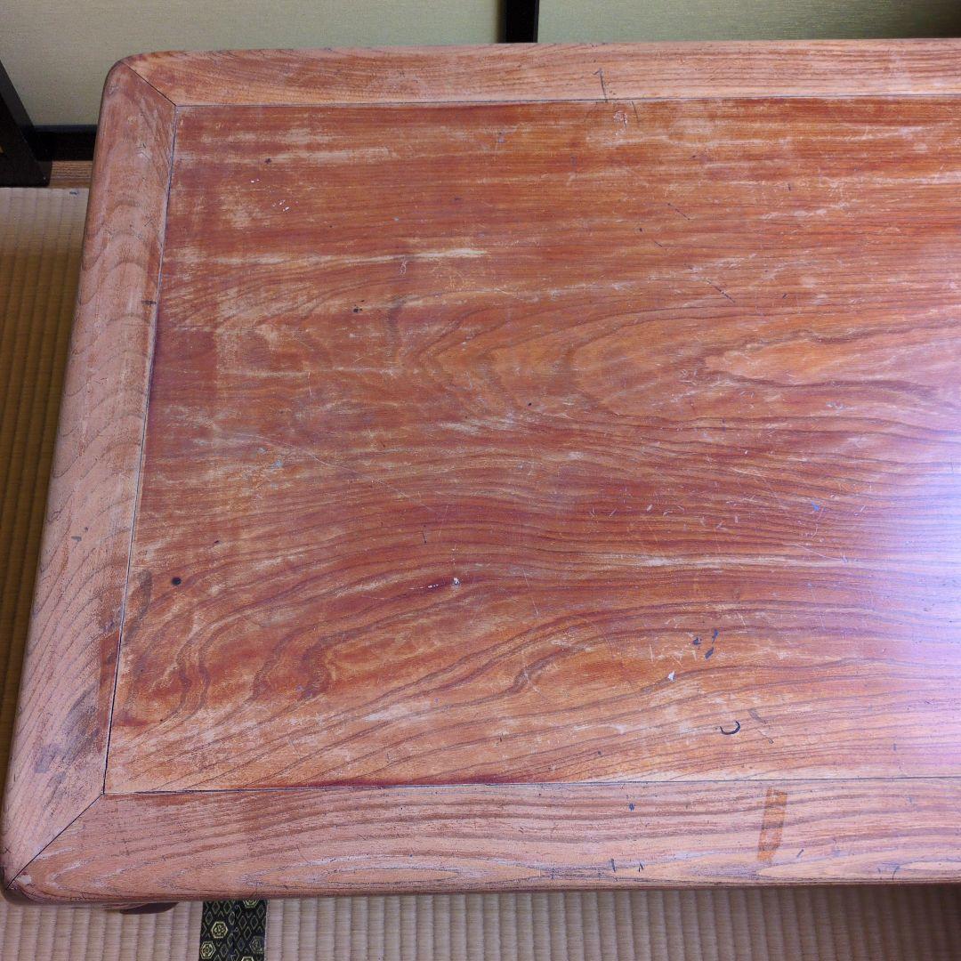 アンティーク家具　昭和レトロ　座卓　ちゃぶ台　古家具　69×90×31センチ