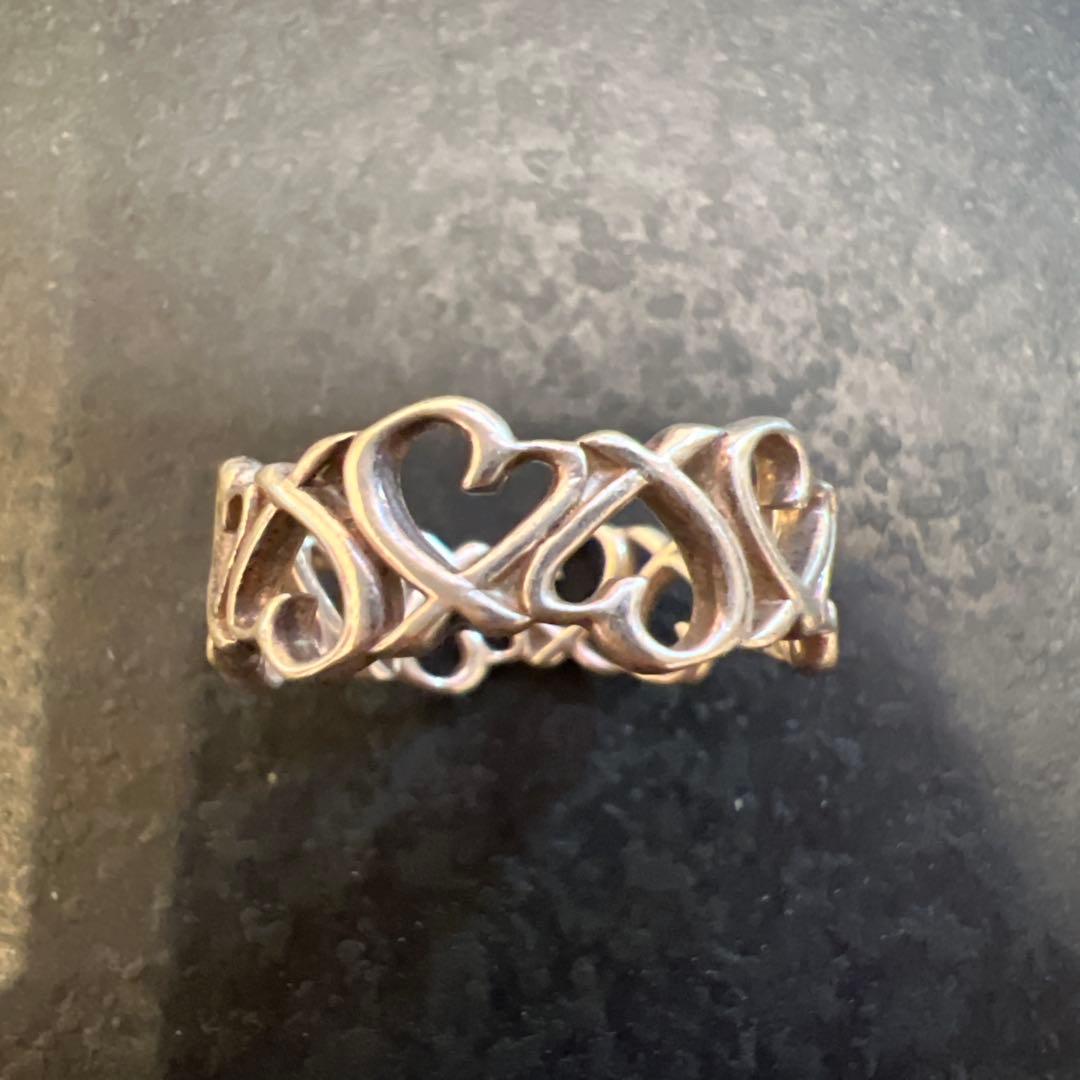 ティファニー　ラビングハート　エタニティリング