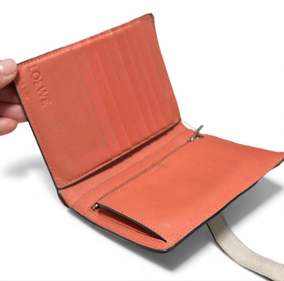 【LOEWE】ロエベ☆ 二つ折り財布☆バーティカルウォレット☆ミディアムサイズ