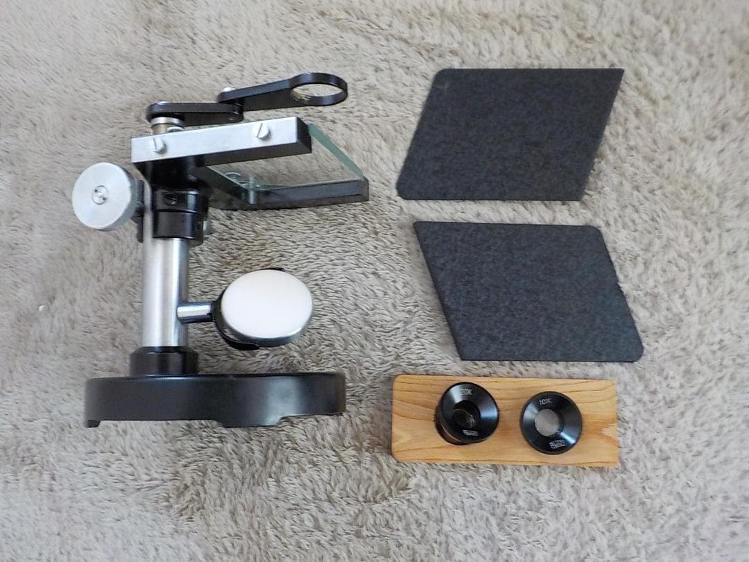 【レア品】☆昭和レトロ☆ELIZA TOKYO　顕微鏡セット　携帯顕微鏡