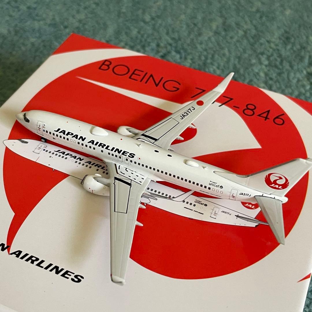 JAL 737-800 日本航空 JA317J 1:400 ph