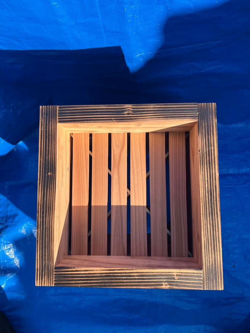 ニホンミツバチ　重箱式巣箱　板厚3cm 営巣用巣箱5段