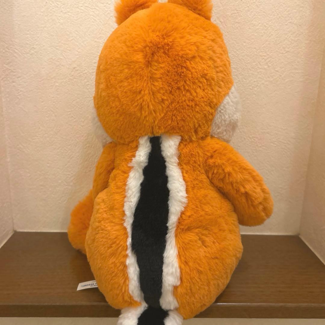 ディズニー ぬいぐるみ フラッフィープラッシー チップとデール ふわふわ 抱き枕