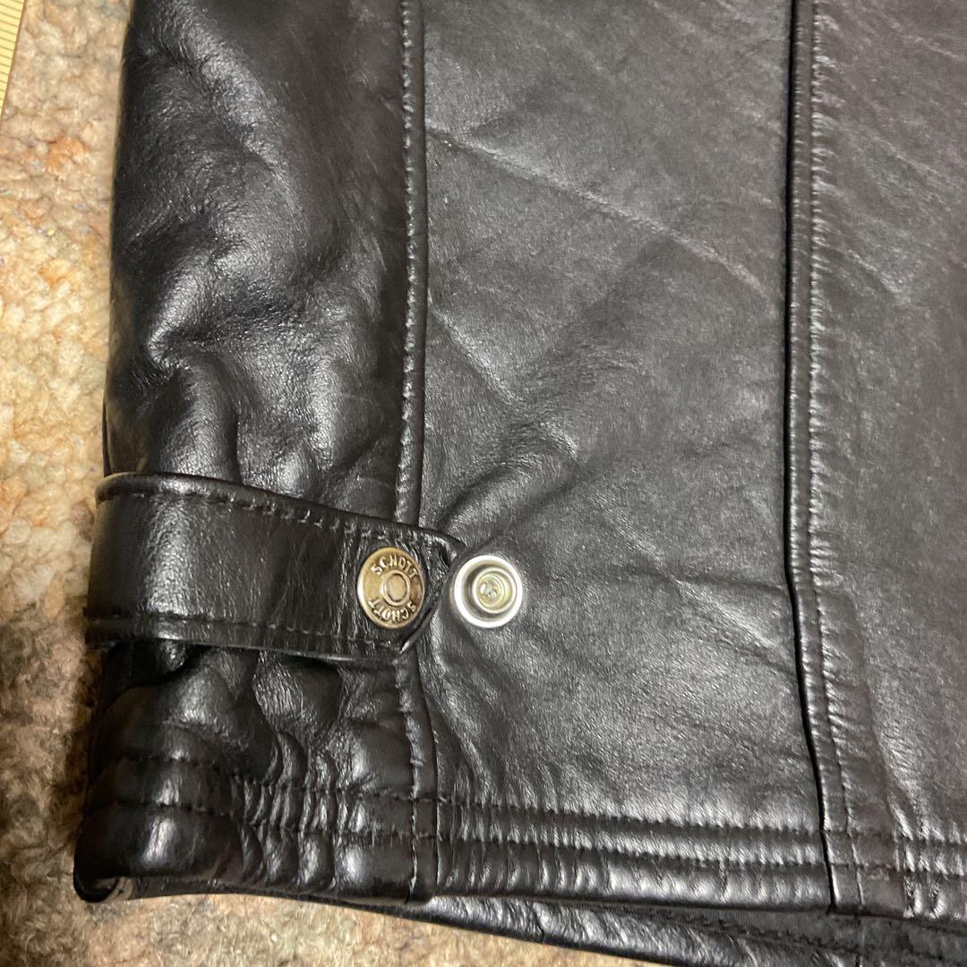 タロウ様用　Schott ショット182 シングルライダース　カウハイド　40