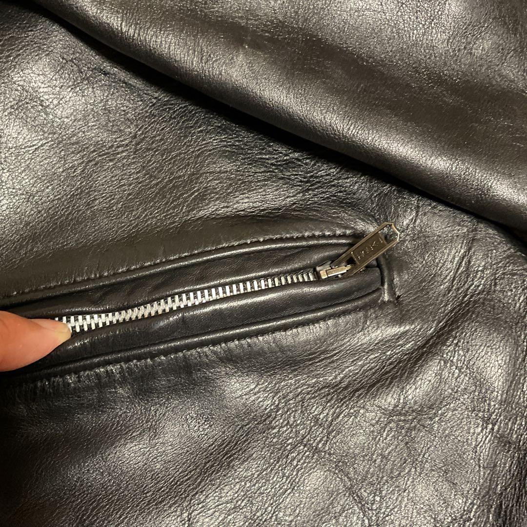 タロウ様用　Schott ショット182 シングルライダース　カウハイド　40