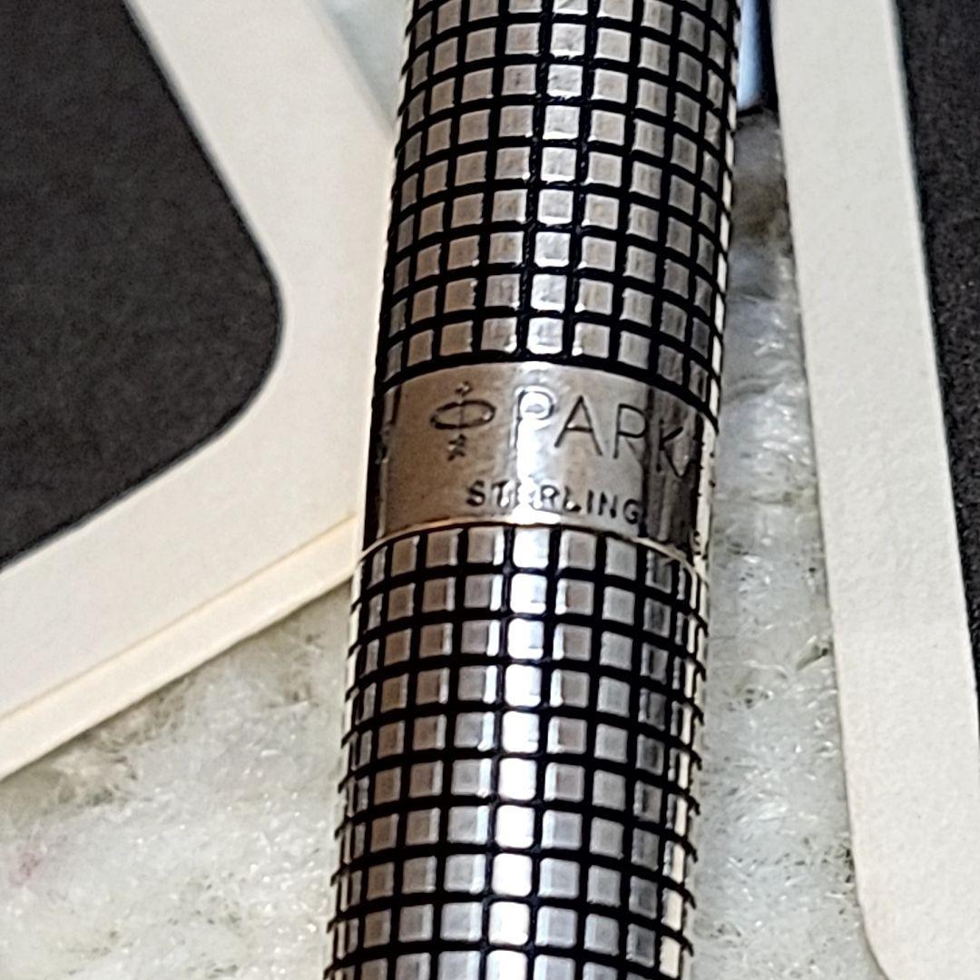 Parker パーカー　スターリングシルバー　ノック式　シズレ　ボールペン