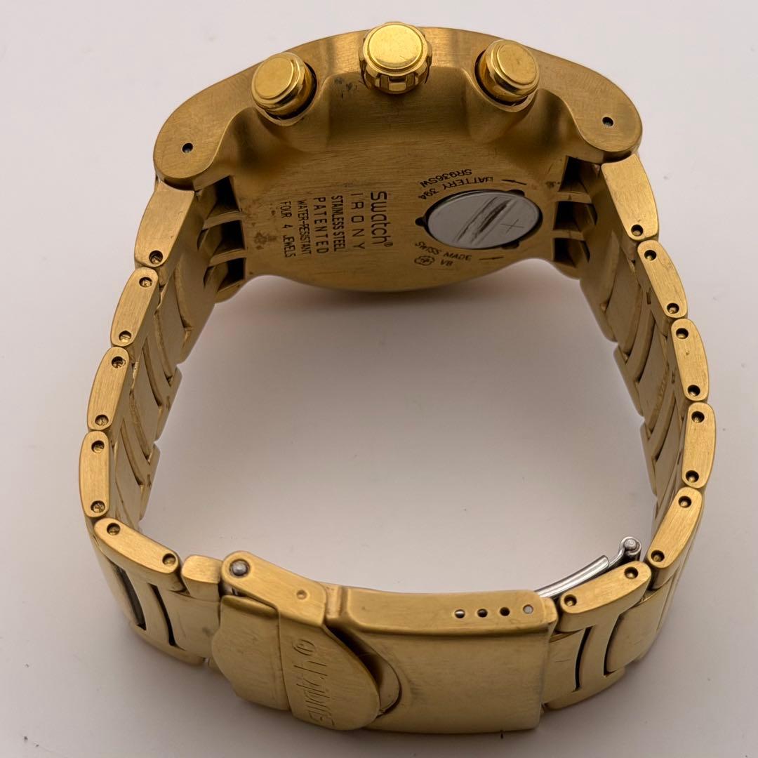 【超希少】スウォッチ　アイロニー　ビッグクロノ　YOG100G クォーツ