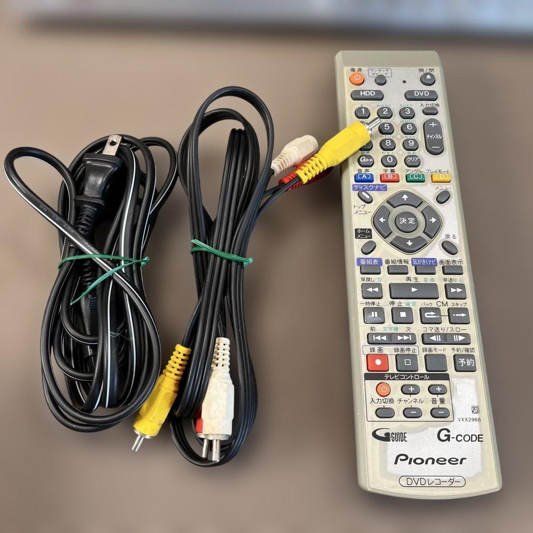 動作品 Pioneer DVD/200GBHDDレコーダー DVR-530H