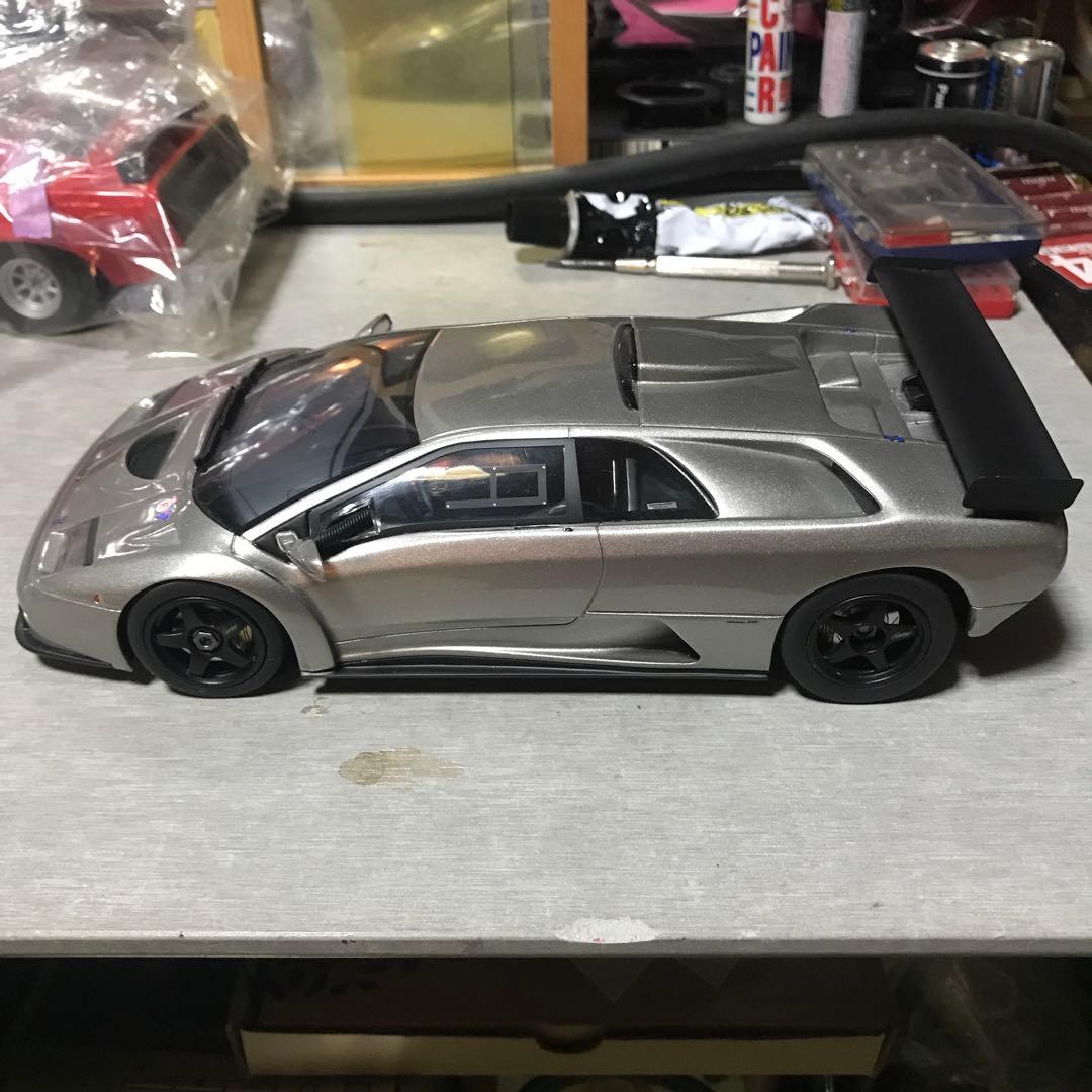 ランボルギーニ ディアプロシルバー ミニカー