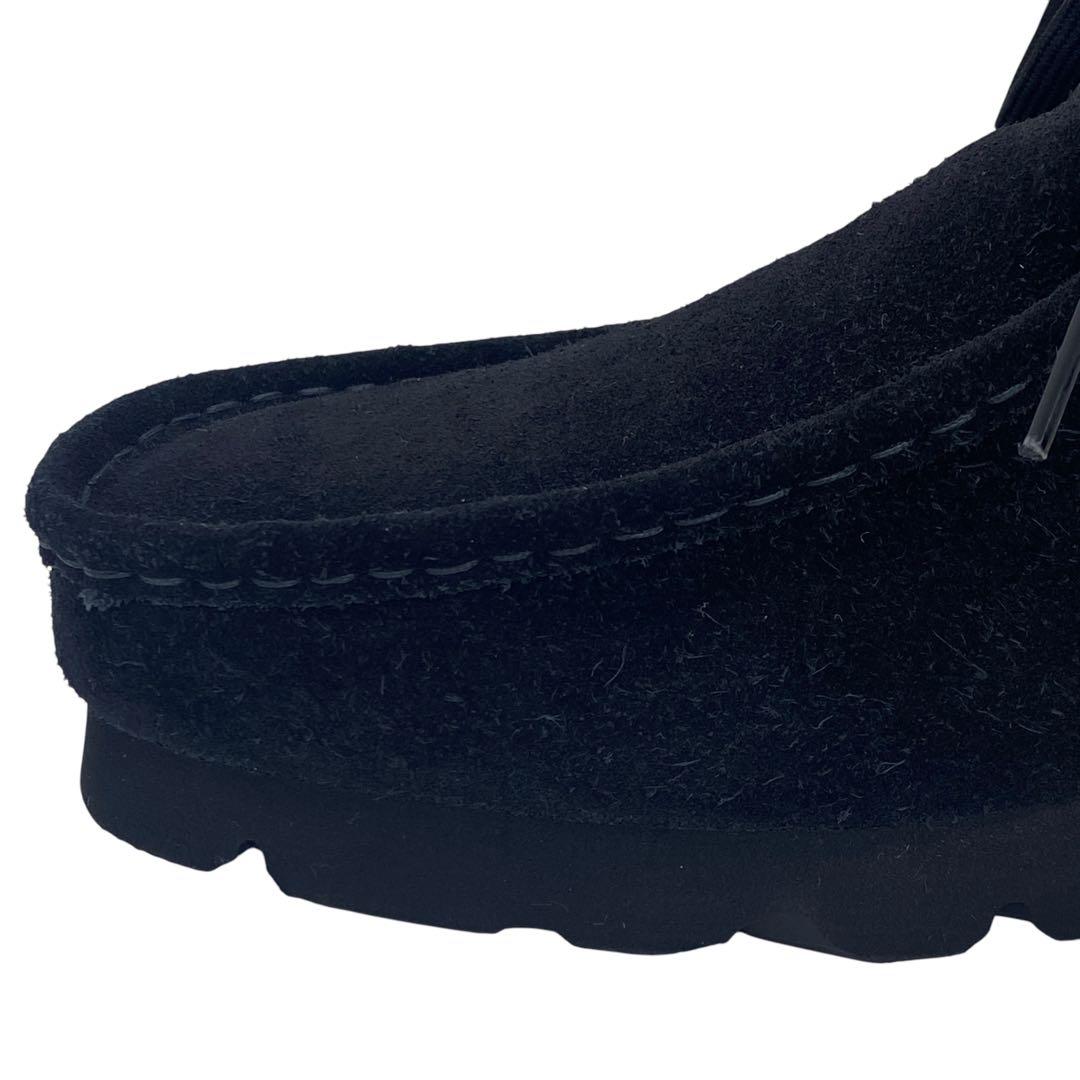 【美品】 クラークス 26cm ワラビー ゴアテックス GORE-TEX 黒