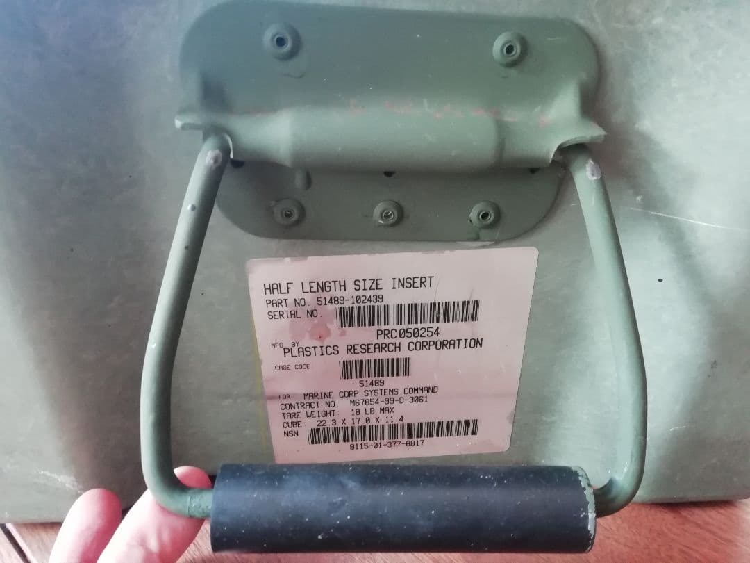 米軍 実物 USMC ハードプラスチックBOX