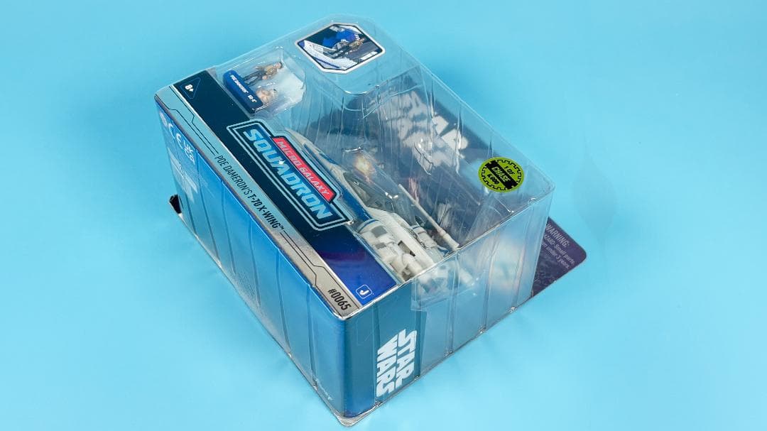 マイクロギャラクシー　シリーズ３レア　ポーダメロンT-70 X-WING 青