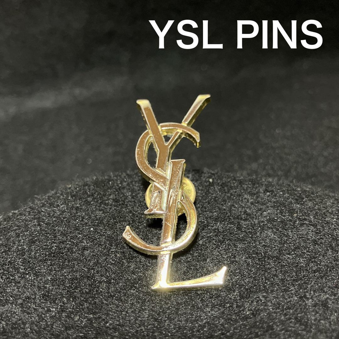 【激レア】◆YSL◆ サンローラン　ピンズ　バッジ　ピンバッジ　ブローチ
