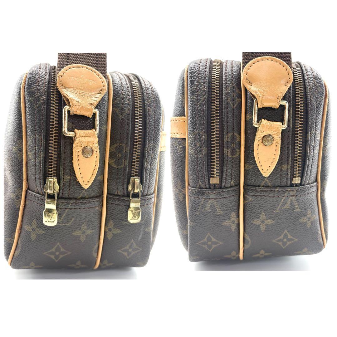 【美品】 VUITTON　リポーターPM　ショルダーバック　斜め掛け　モノグラム