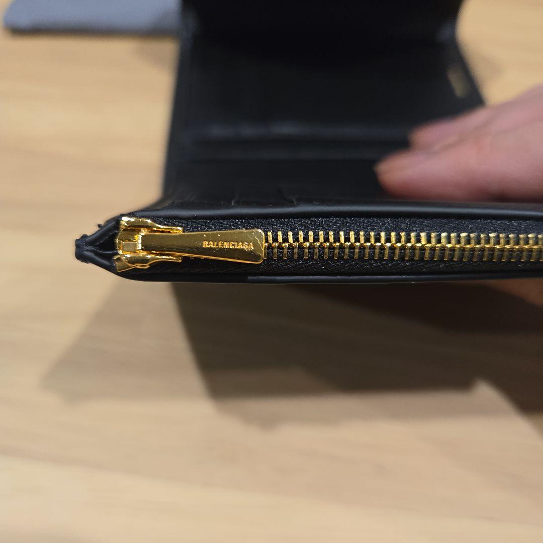 【未使用品】BALENCIAGA　三つ折りウォレット