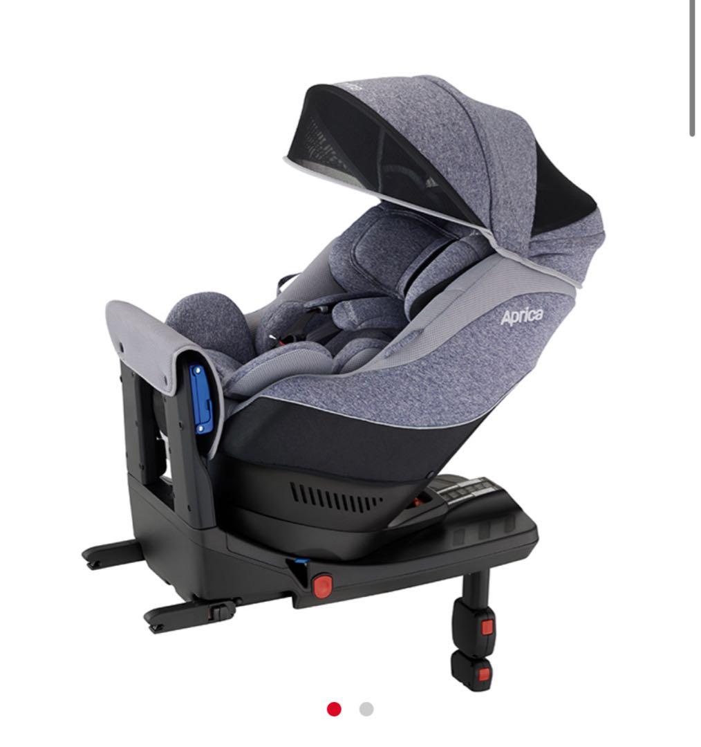 Aprica クルリラAC チャイルドシート　ISOFIX 回転式