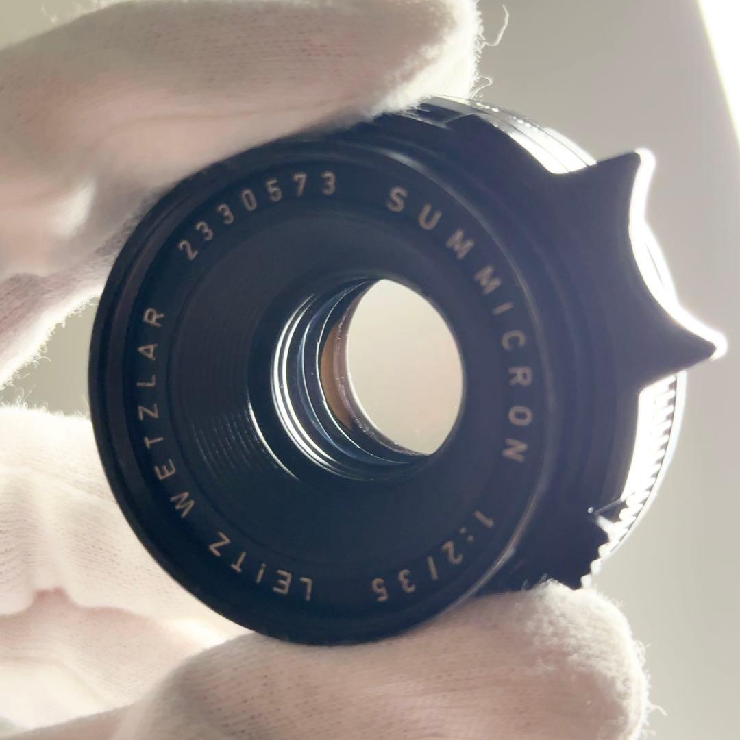 【希少】ツノ付き ズミクロン35mm F2【６枚玉】ドイツ製12504フード付き