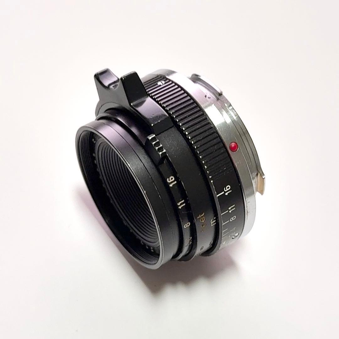 【希少】ツノ付き ズミクロン35mm F2【６枚玉】ドイツ製12504フード付き