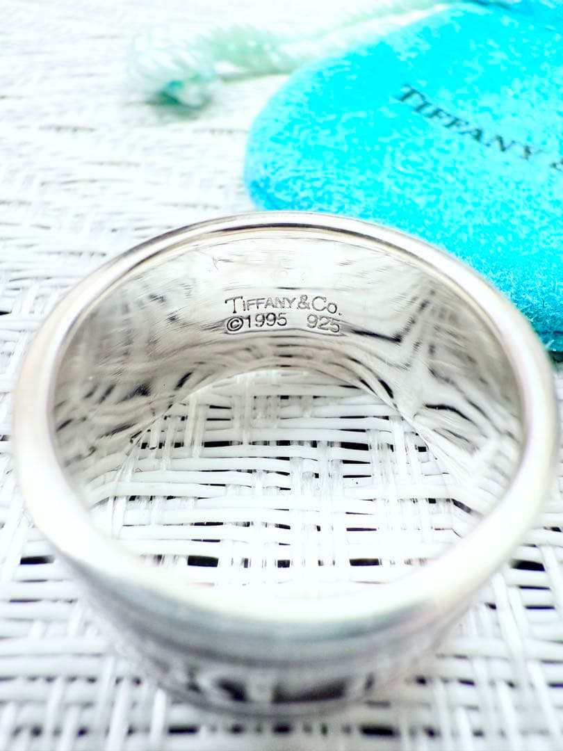 ティファニー　アトラス　ワイド　指輪　リング　18号　研磨仕上済美品 925