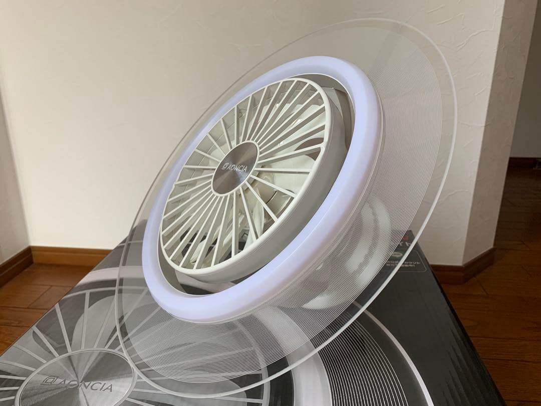 【美品】AONCIA LumaFlow シーリングファンライト