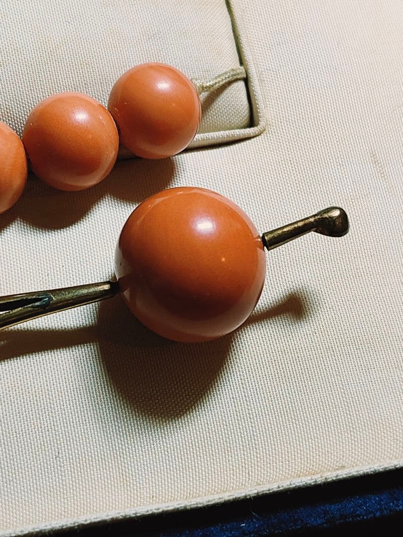 本珊瑚玉 簪セート