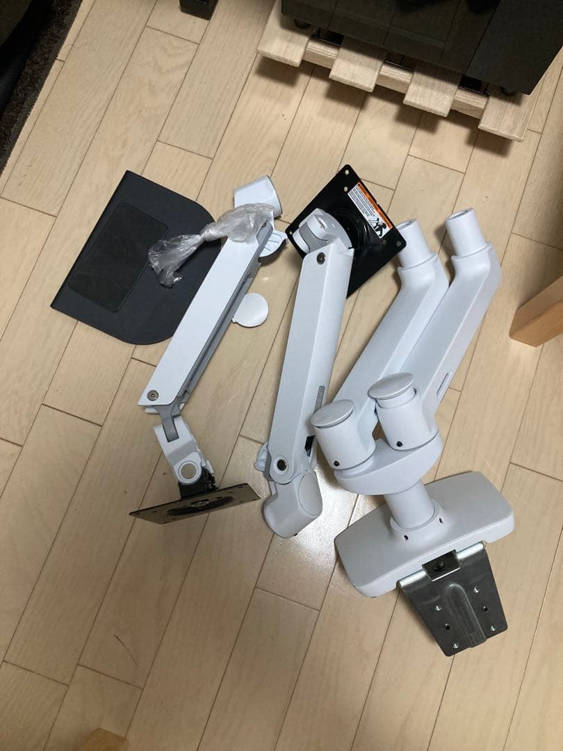 ERGOTRON エルゴトロン デュアル　横型　ホワイト