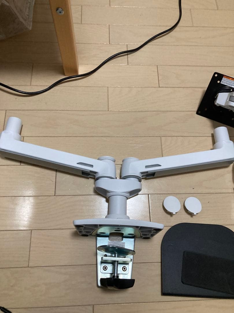 ERGOTRON エルゴトロン デュアル　横型　ホワイト