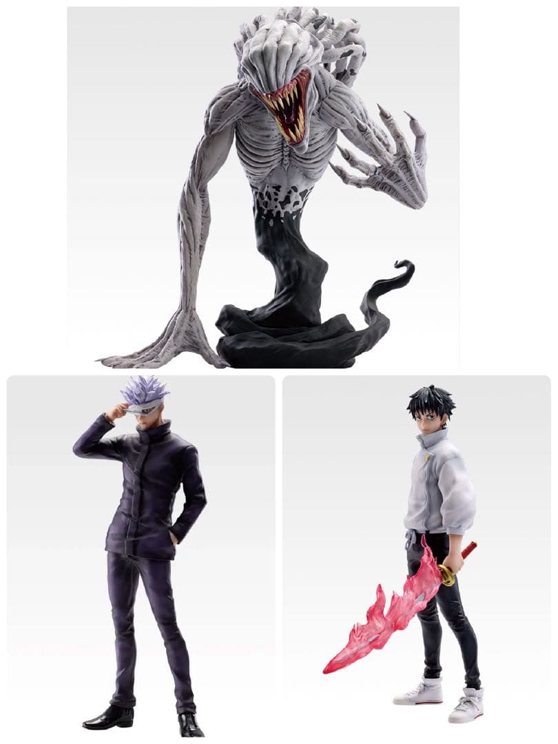 一番くじ　呪術廻戦0 A賞　乙骨憂太　B賞五条悟　C賞祈本里香　フィギュア