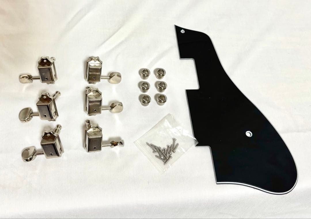 【新品弦張替済】Epiphone CASINO WORN ロック式ペグ ブラック