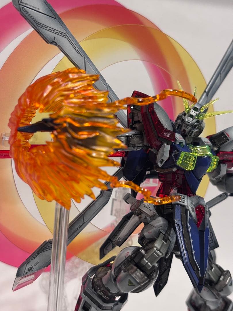 【希望価格募集】RGゴッドガンダム+風雲再起セット全塗装完成品