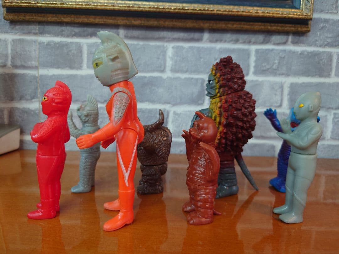 ウルトラマンシリーズ 怪獣フィギュア ソフビ 8体セット