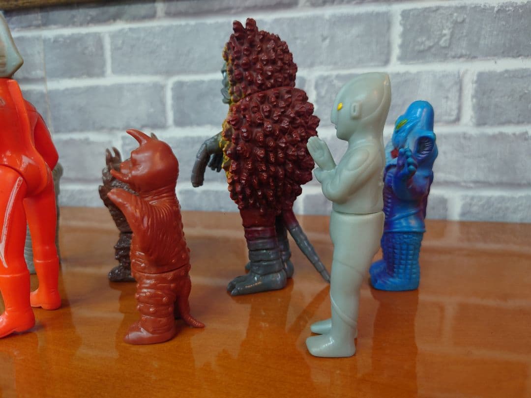 ウルトラマンシリーズ 怪獣フィギュア ソフビ 8体セット