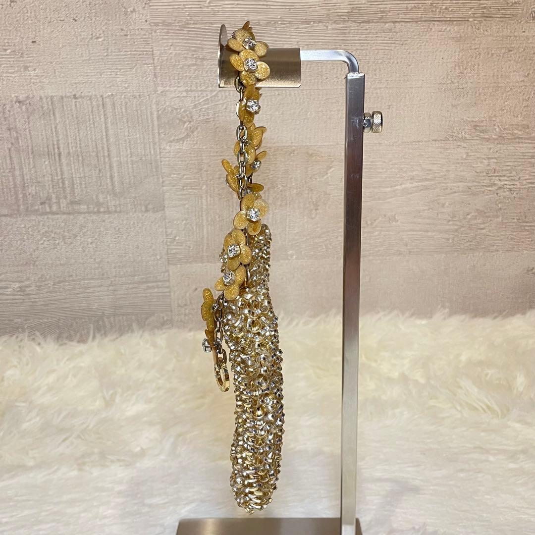 ANTEPRIMA アンテプリマ ワイヤーバッグ フラワー チェーン ゴールド