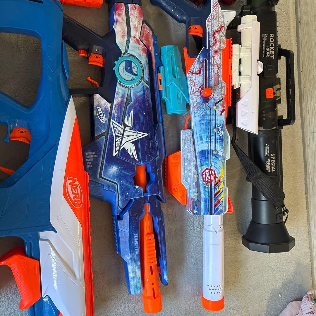 ナーフ電動銃スポンジ弾