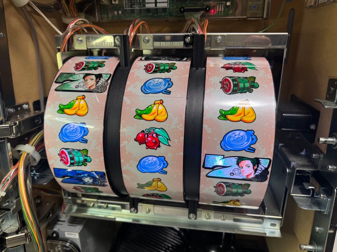 パチスロ 実機 シュタインズゲート 廻転世界のインダクタンス ランヴォア