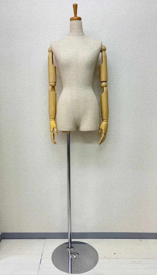可動マネキン 布製ボディ 金属製アーム　女性　9号