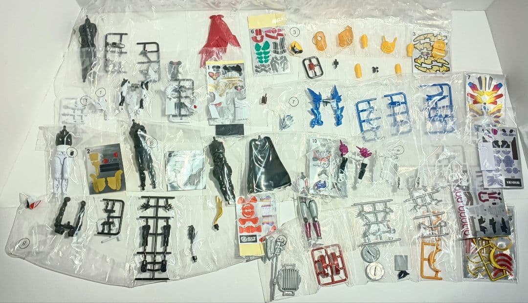 装動 仮面ライダー フィギュアパーツセット　11点　まとめ売り