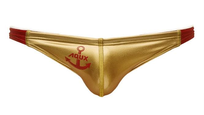 【専用品】AQUX【XL！瞬殺完売】水着 ポロパン 競パン 金/EGDE Vパン