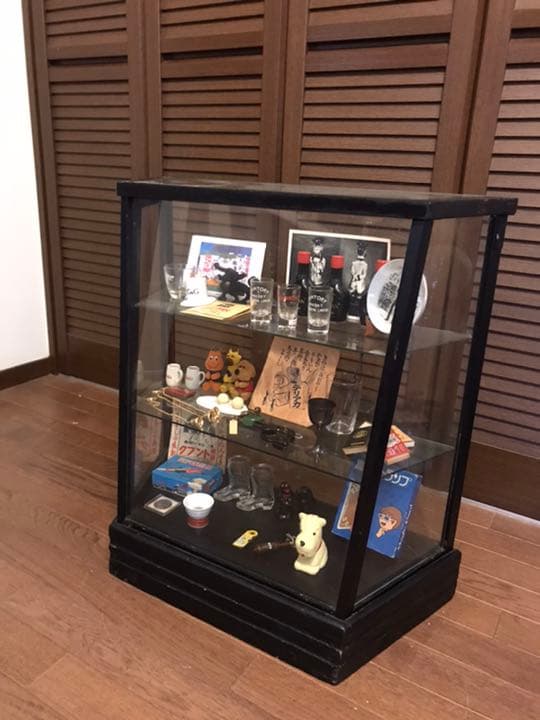昭和レトロ　古道具　ショーケース　ディスプレイ