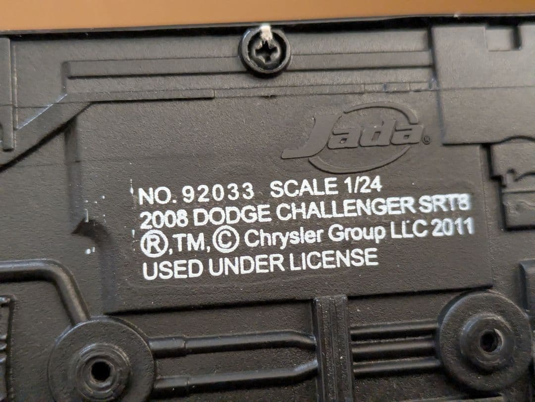jada 2008　ダッジ・チャレンジャーSRT8　モダンマッスルカー