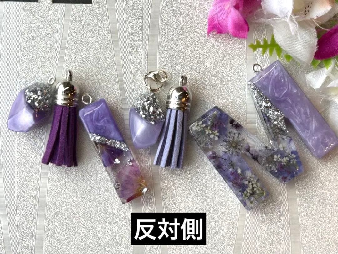 リピ　JOKER様　シルバー専用　イニシャルキーホルダー　銀金具11点＋金1点