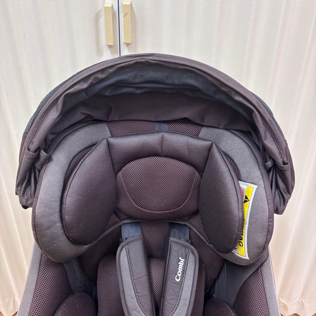 クリーニング済　☆綺麗☆　コンビ　新生児OK　クルムーヴ　スマート　ISOFIX