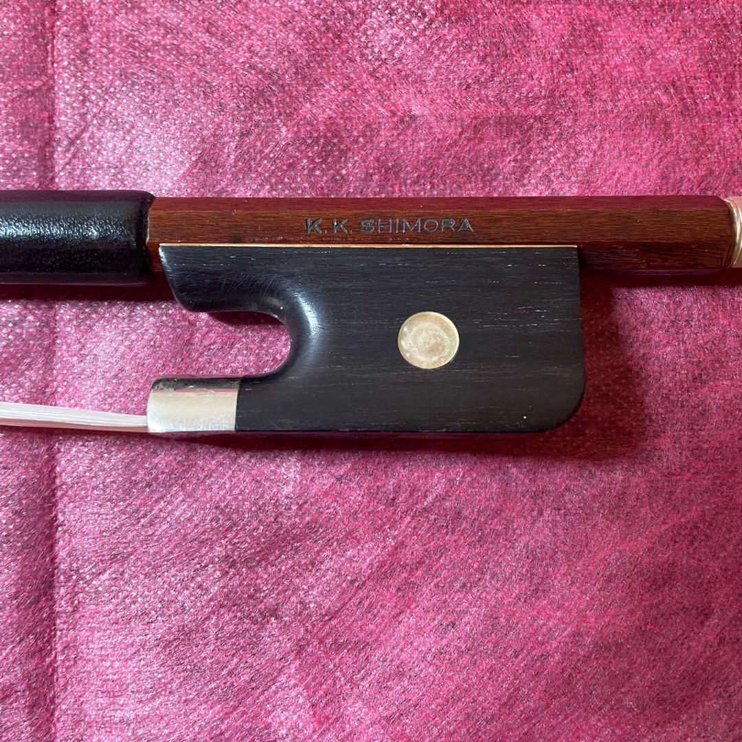 チェロ弓 K.K.SHIMORA ドイツ製 4/4