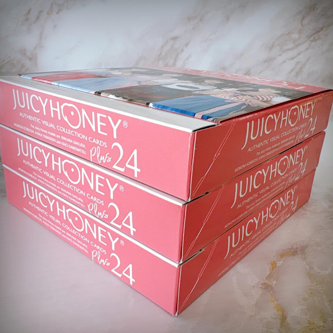 JUICY HONEY plus 24 未開封48パック (開封済みBox付き)