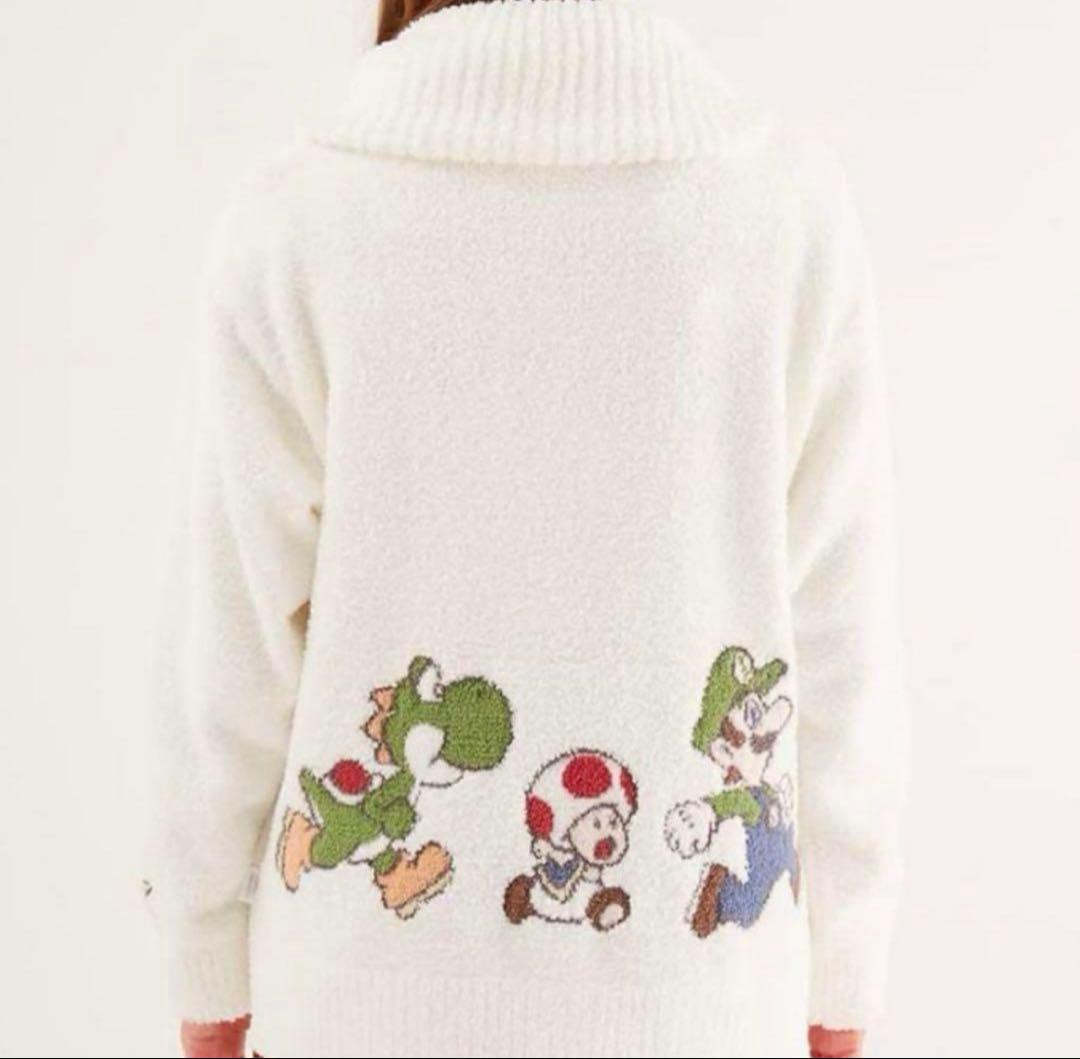 美品✨ジェラートピケ　マリオ　コラボ　カーディガン　GELATO PIQUEもこ