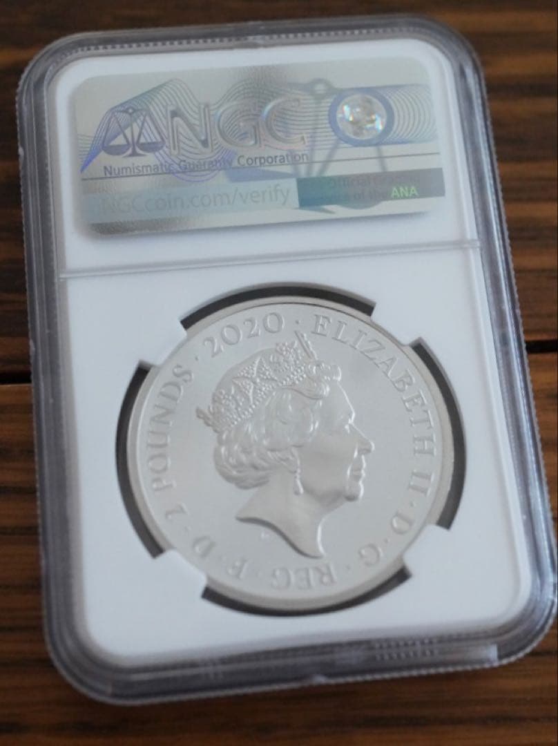 2020デビッド・ボウイ 1oz シルバープルーフ NGC PF70