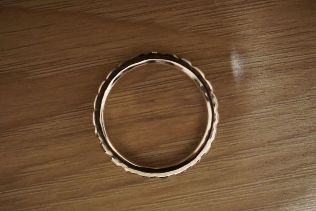 フランス　ビンテージ スタッズ パンク スタッズ　ロック シンプル シルバー